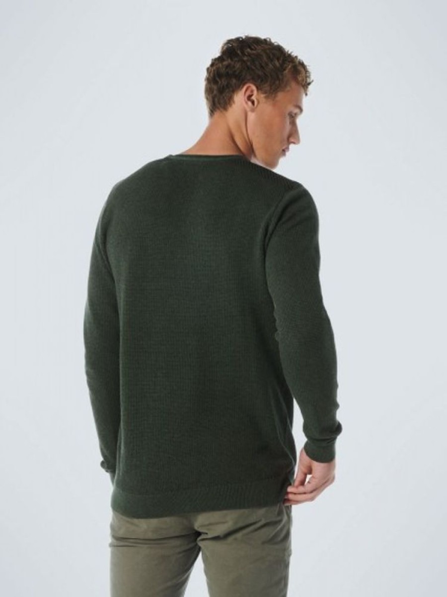 Bekleidung No Excess | Pullover Crewneck 2 Coloured Jacquard