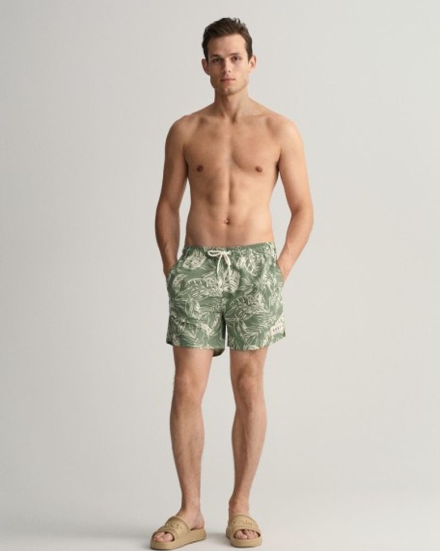 Bekleidung Gant | Classic Fit Tropical Leaves Badeshorts