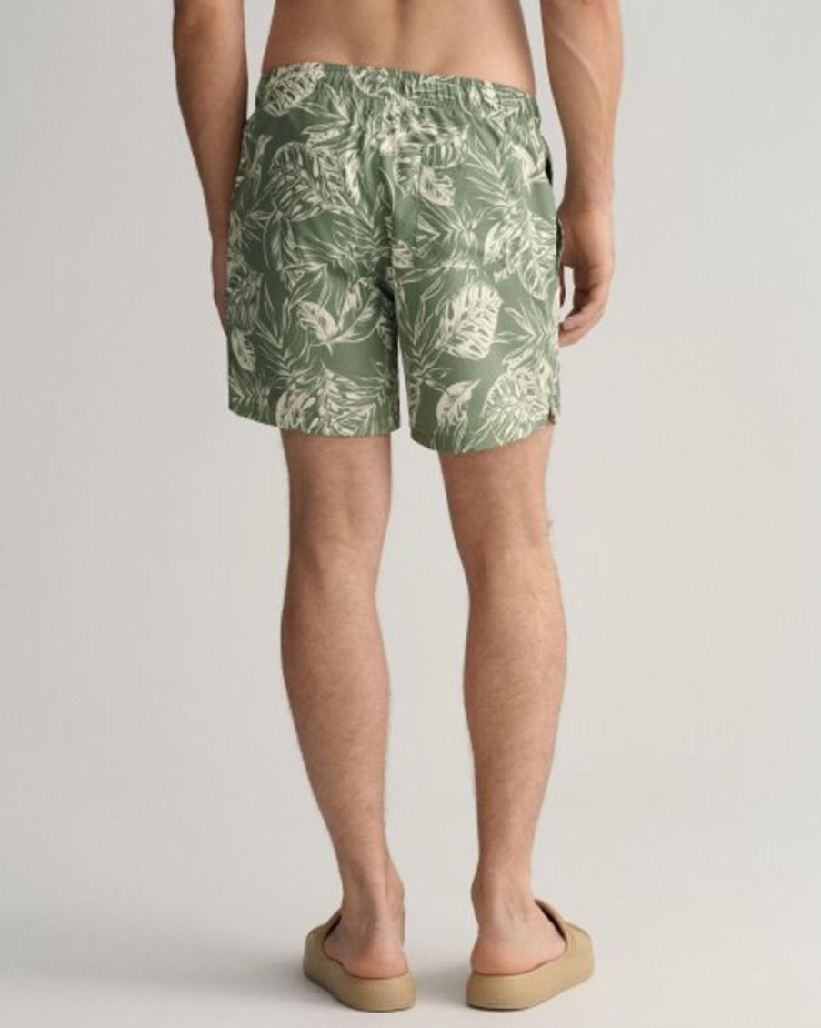 Bekleidung Gant | Classic Fit Tropical Leaves Badeshorts