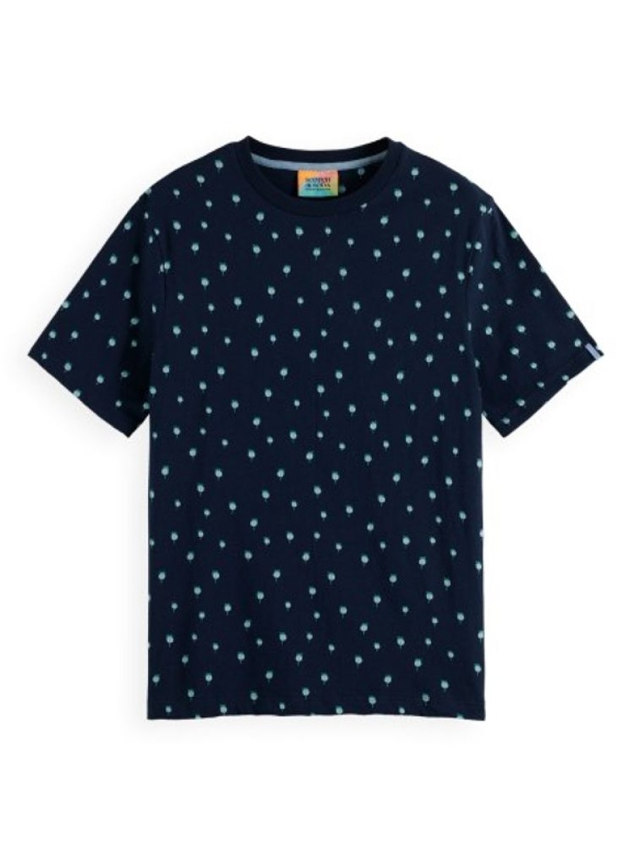 Bekleidung Scotch & Soda | Mini Palm Print T-Shirt