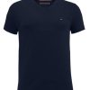 Bekleidung Tommy Hilfiger | Slim Fit Baumwoll-T-Shirt