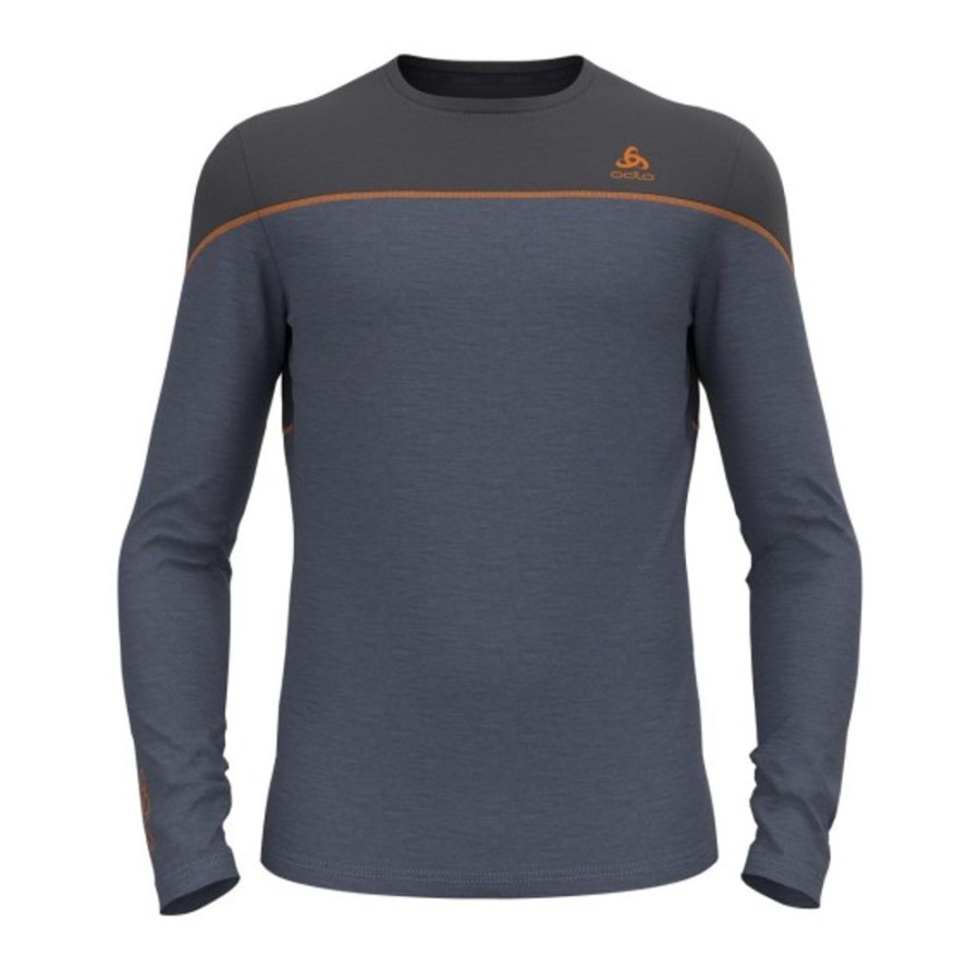 Bekleidung Odlo | Langarmeliger Revelstoke Performance Wool Warm Base Layer