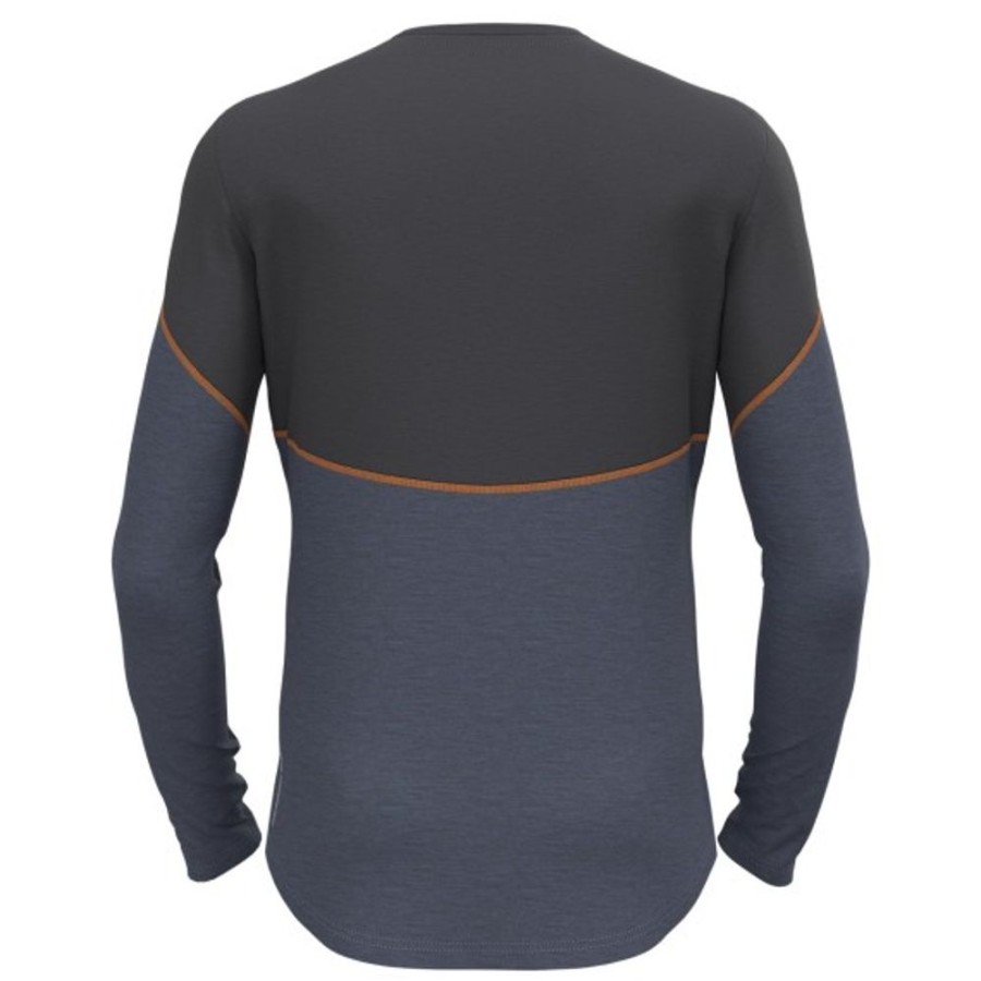 Bekleidung Odlo | Langarmeliger Revelstoke Performance Wool Warm Base Layer