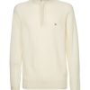 Bekleidung Tommy Hilfiger | Lammwoll-Pullover Mit Viertel-Reisverschluss