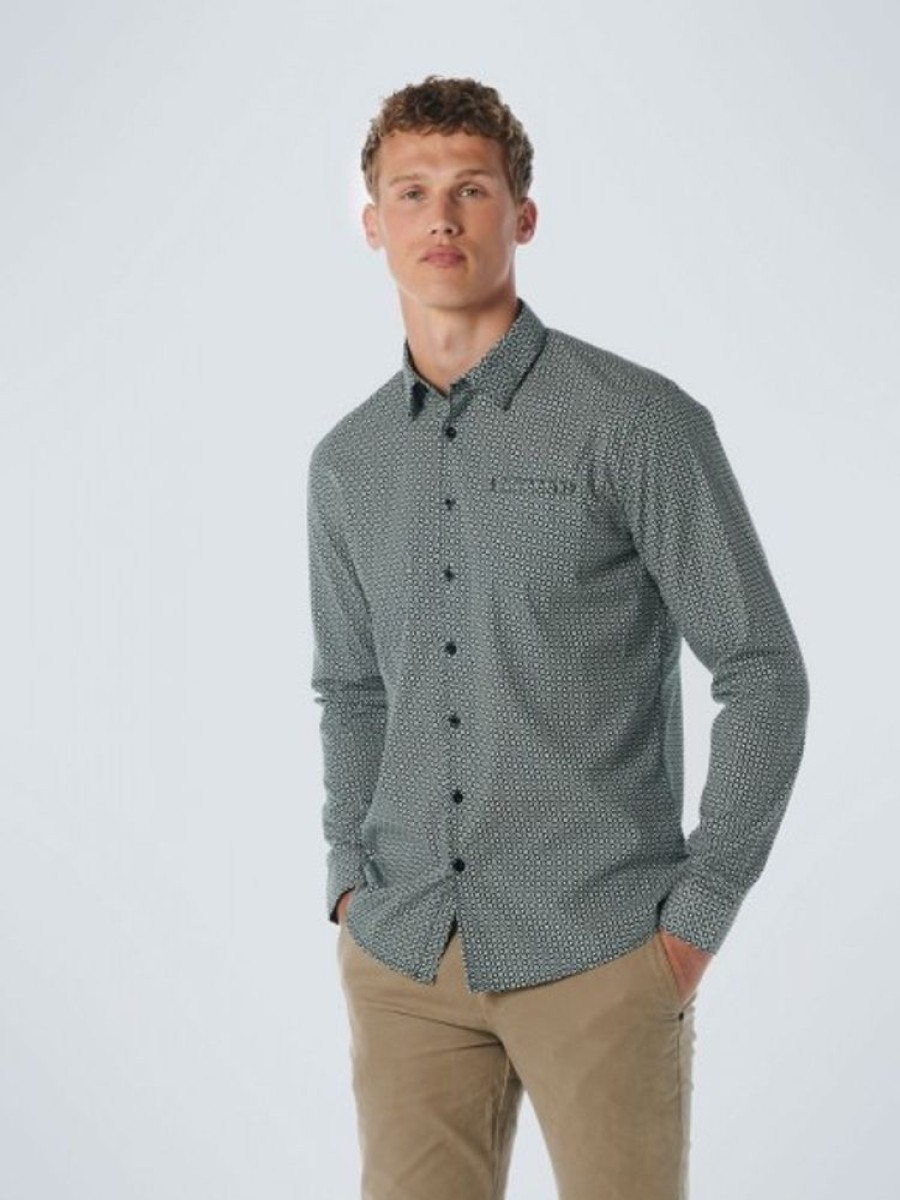 Bekleidung No Excess | Shirt Stretch Allover Printed