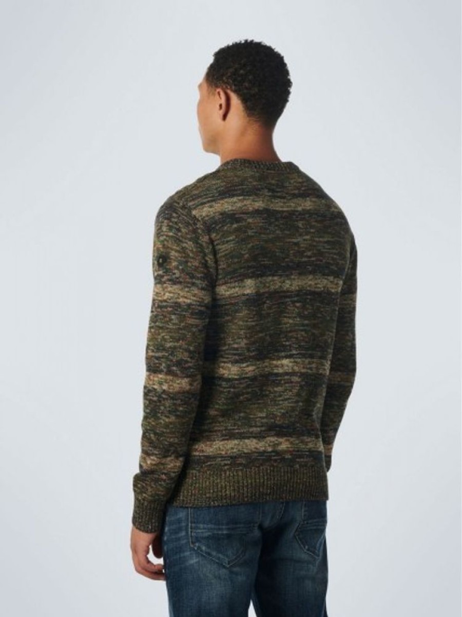 Bekleidung No Excess | Pullover Crewneck Cable Jacquard De