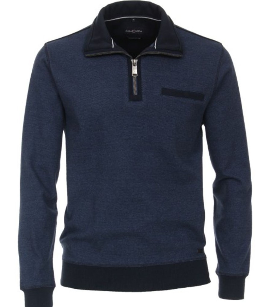 Bekleidung Casa Moda. | Sweatshirt Mit Zip