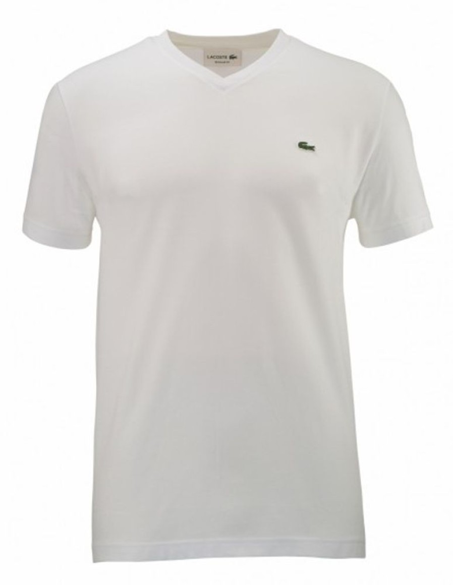 Bekleidung Lacoste | T-Shirt Basic V-Neck Th2036