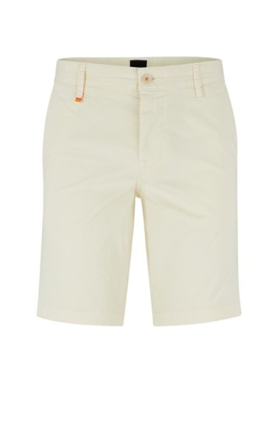 Bekleidung Boss orange | Slim-Fit Shorts Aus Stretch-Baumwolle