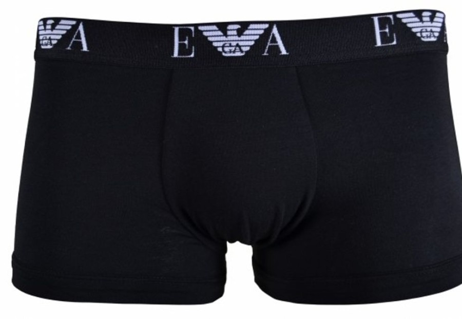 Bekleidung Armani | Boxershorts Mit Ea-Monogramm-Logoband, 3Er-Pack