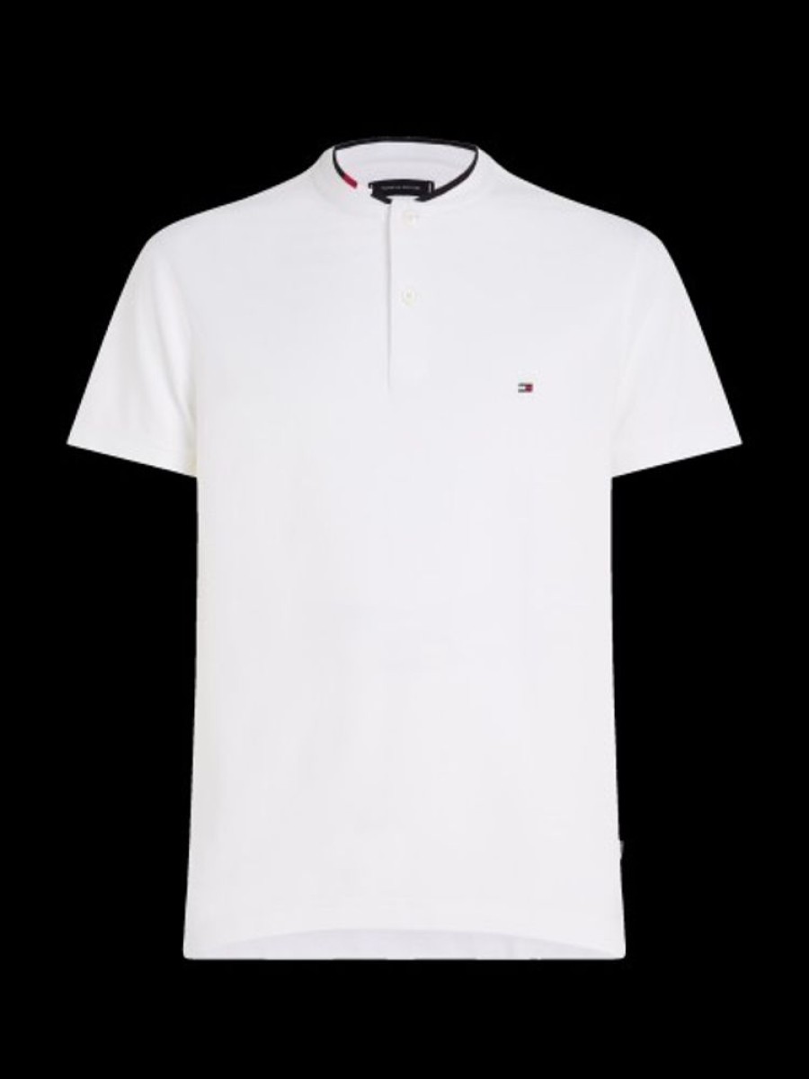 Bekleidung Tommy Hilfiger | Mao Collar Logo Slim Polo