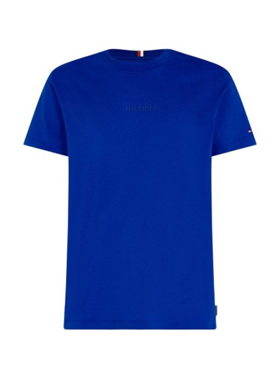 Bekleidung Tommy Hilfiger | T-Shirt Mit Hilfiger-Monotype-Logo