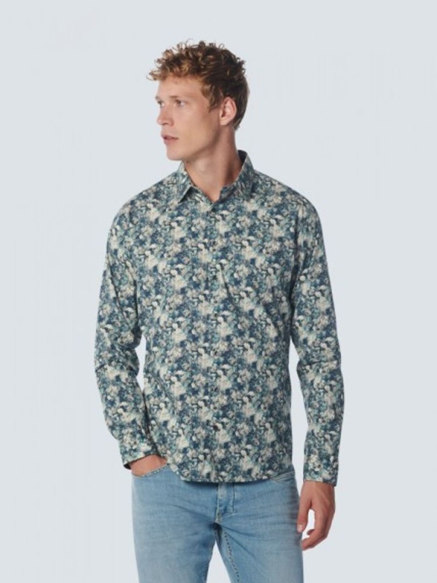 Bekleidung No Excess | Shirt Stretch Allover Printed