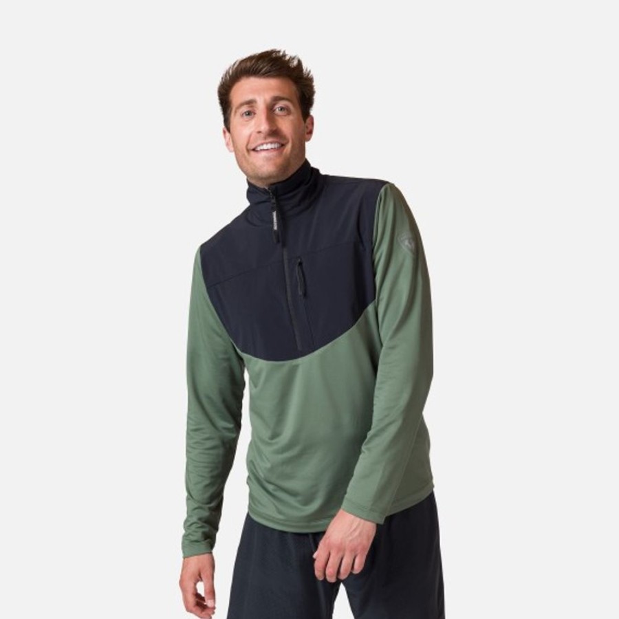 Bekleidung Rossignol | Herren-Midlayer Mit Halbem Reisverschluss