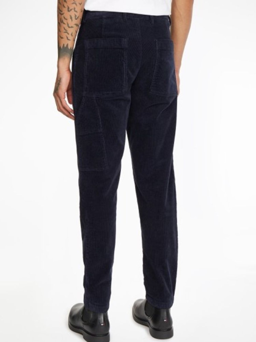 Bekleidung Tommy Hilfiger | Th Monogram Relaxed Fit Cordhose Im Utility-Stil