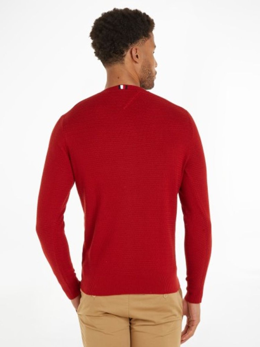 Bekleidung Tommy Hilfiger | Strukturierter Strickpullover