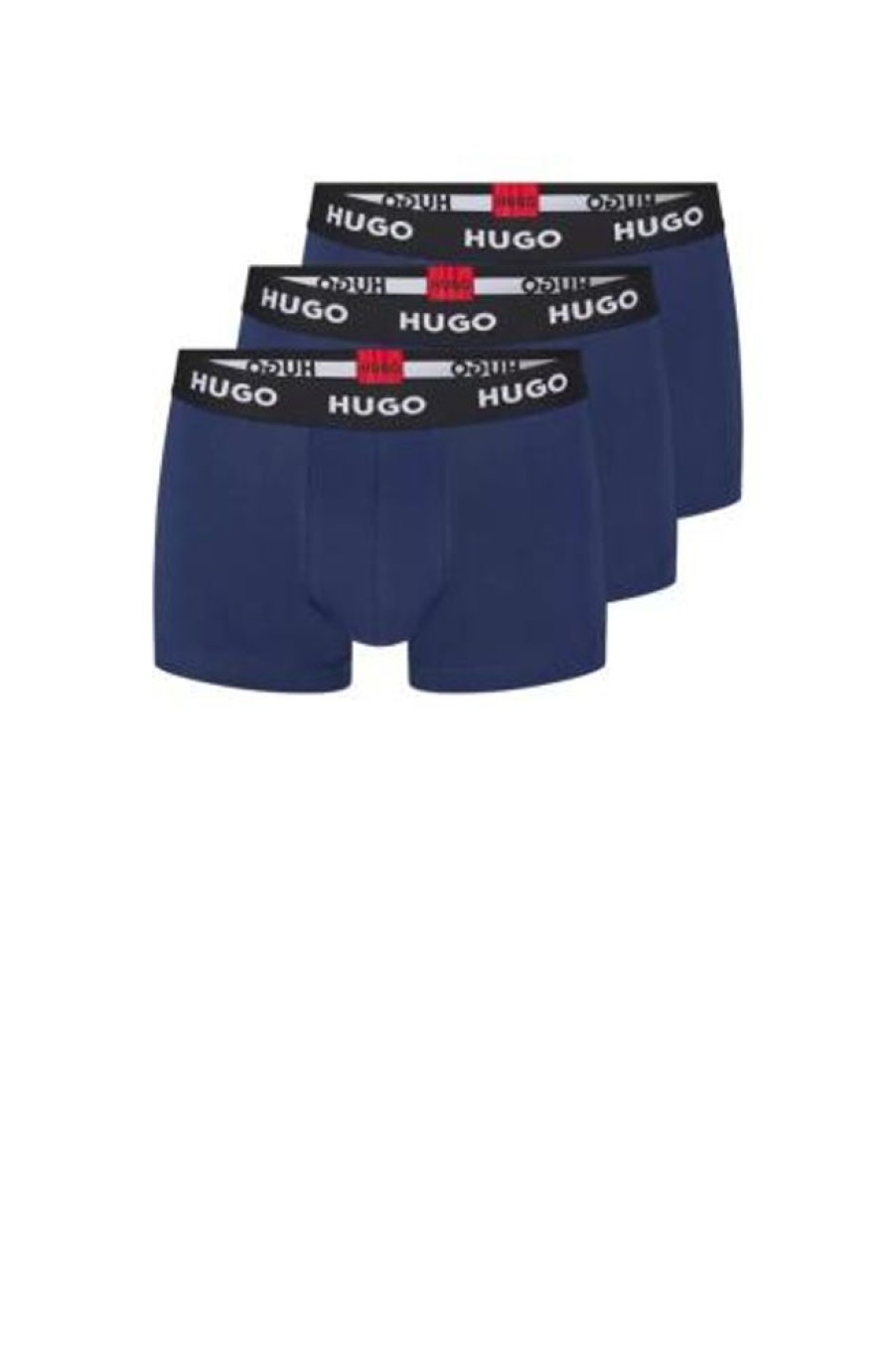 Bekleidung Hugo | Dreier-Pack Boxershorts Aus Stretch-Baumwolle