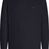 Bekleidung Tommy Hilfiger | Classics Relaxed Fit Pullover Mit Zopfmuster