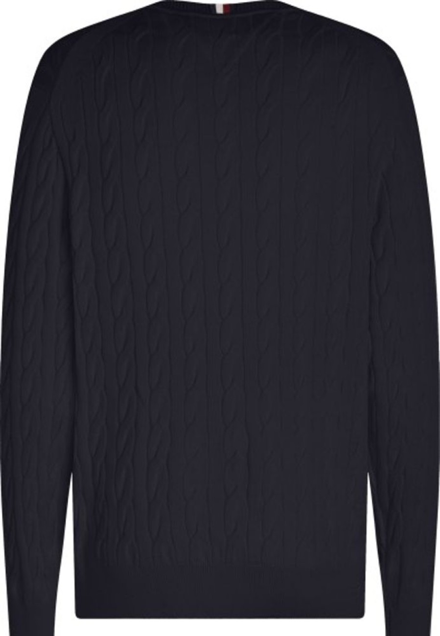 Bekleidung Tommy Hilfiger | Classics Relaxed Fit Pullover Mit Zopfmuster