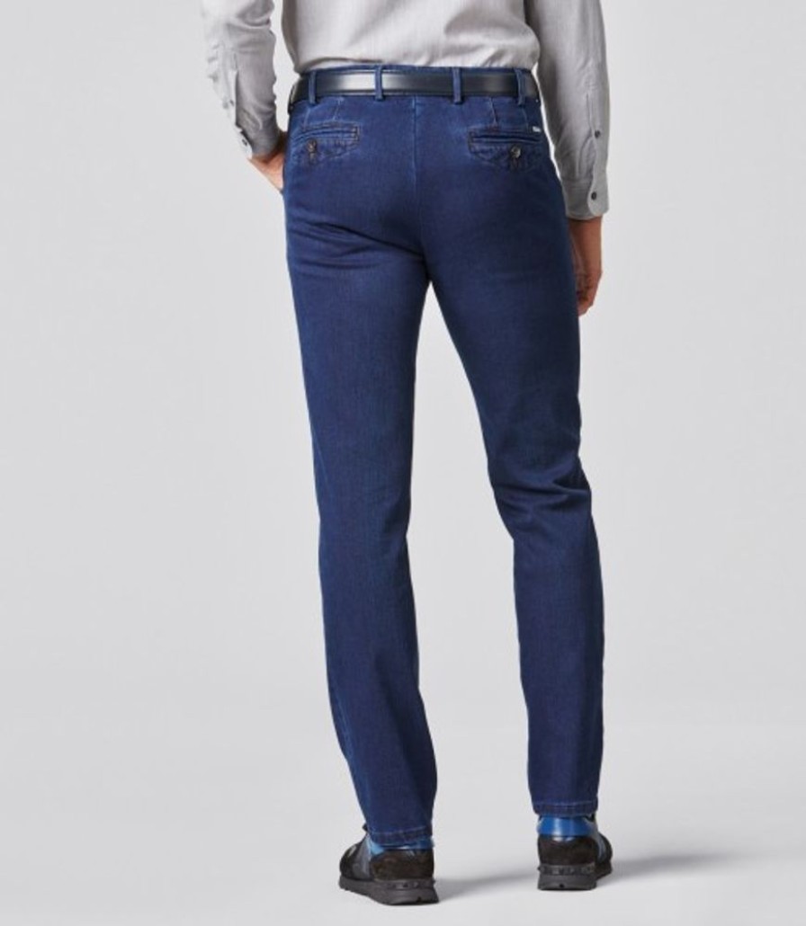 Bekleidung Meyer | Super-Stretch Cotton Wool Denimchino