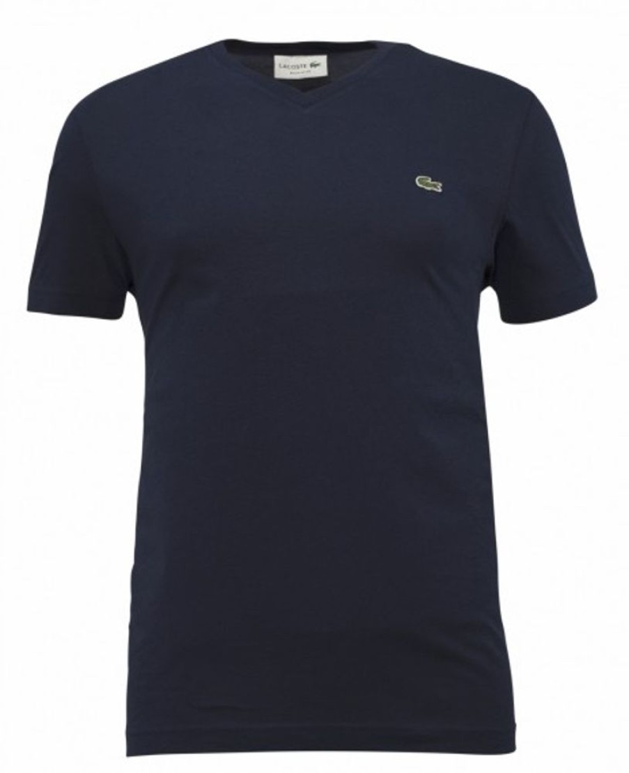 Bekleidung Lacoste | T-Shirt Basic V-Neck Th2036