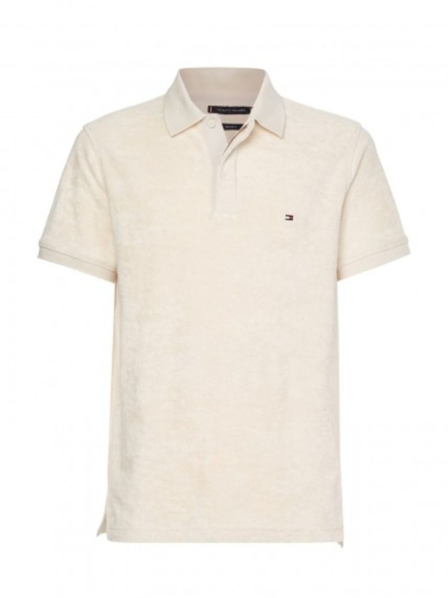 Bekleidung Tommy Hilfiger | Regular Fit Polo Aus Micro-Frottee