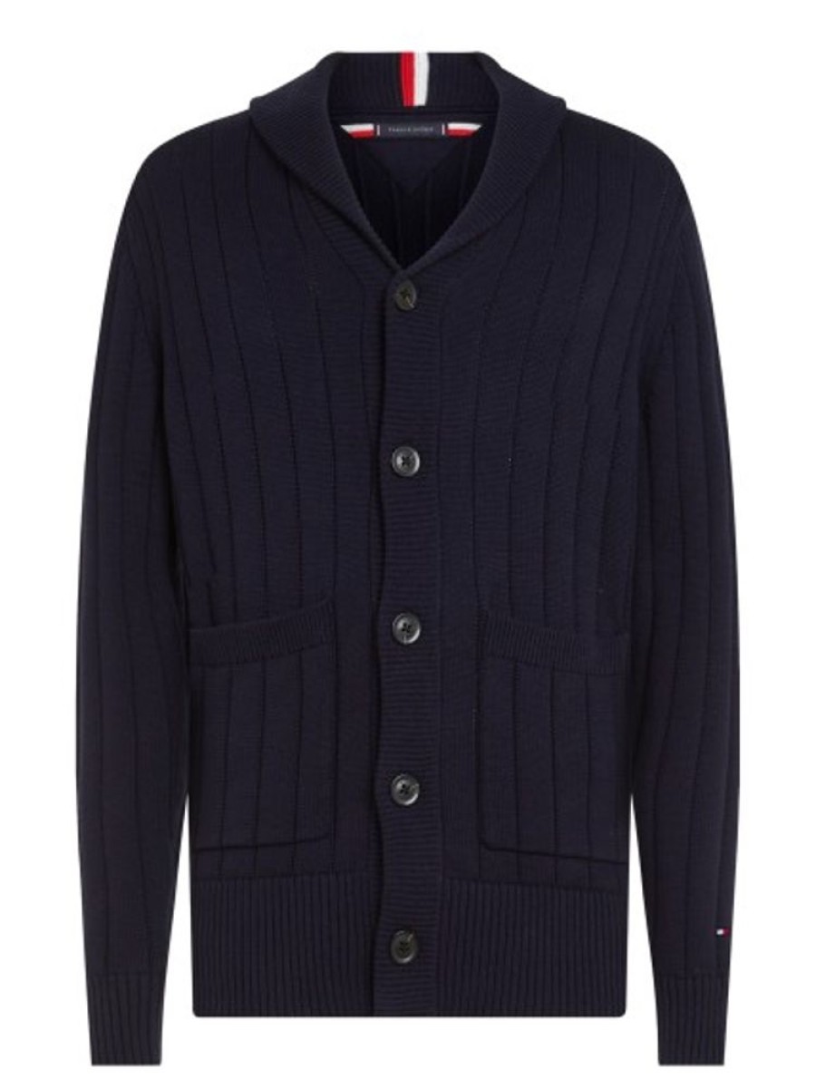 Bekleidung Tommy Hilfiger | Cardigan Mit Schalkragen