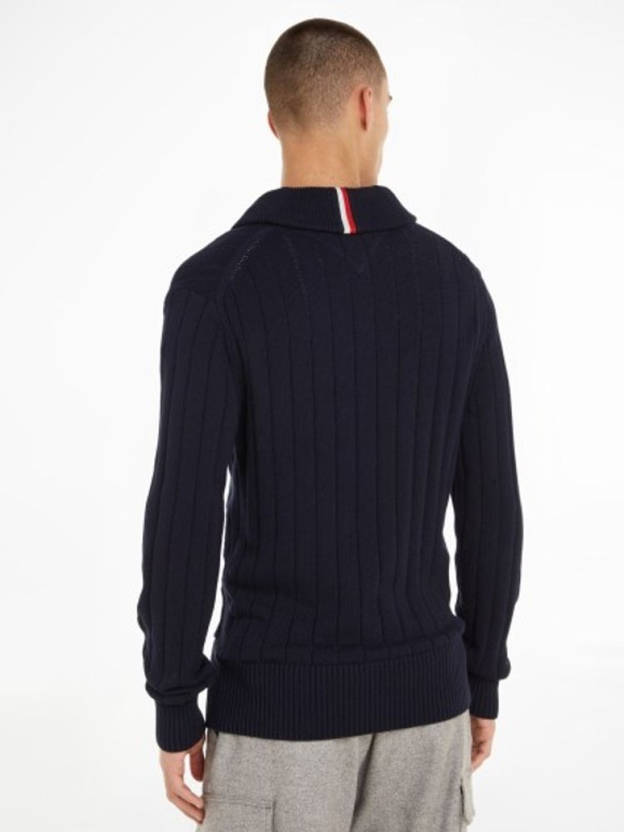 Bekleidung Tommy Hilfiger | Cardigan Mit Schalkragen