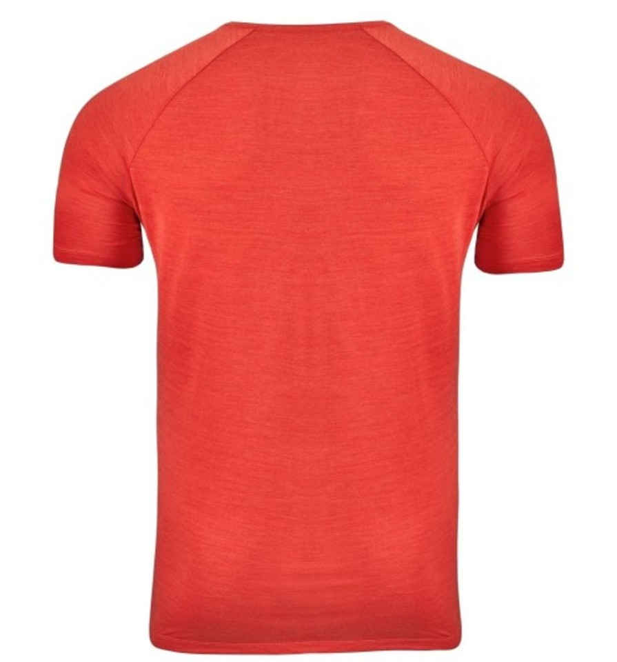 Bekleidung Odlo | Ascent Performance Wool Light T-Shirt Mit Sonnenaufgangsmotiv