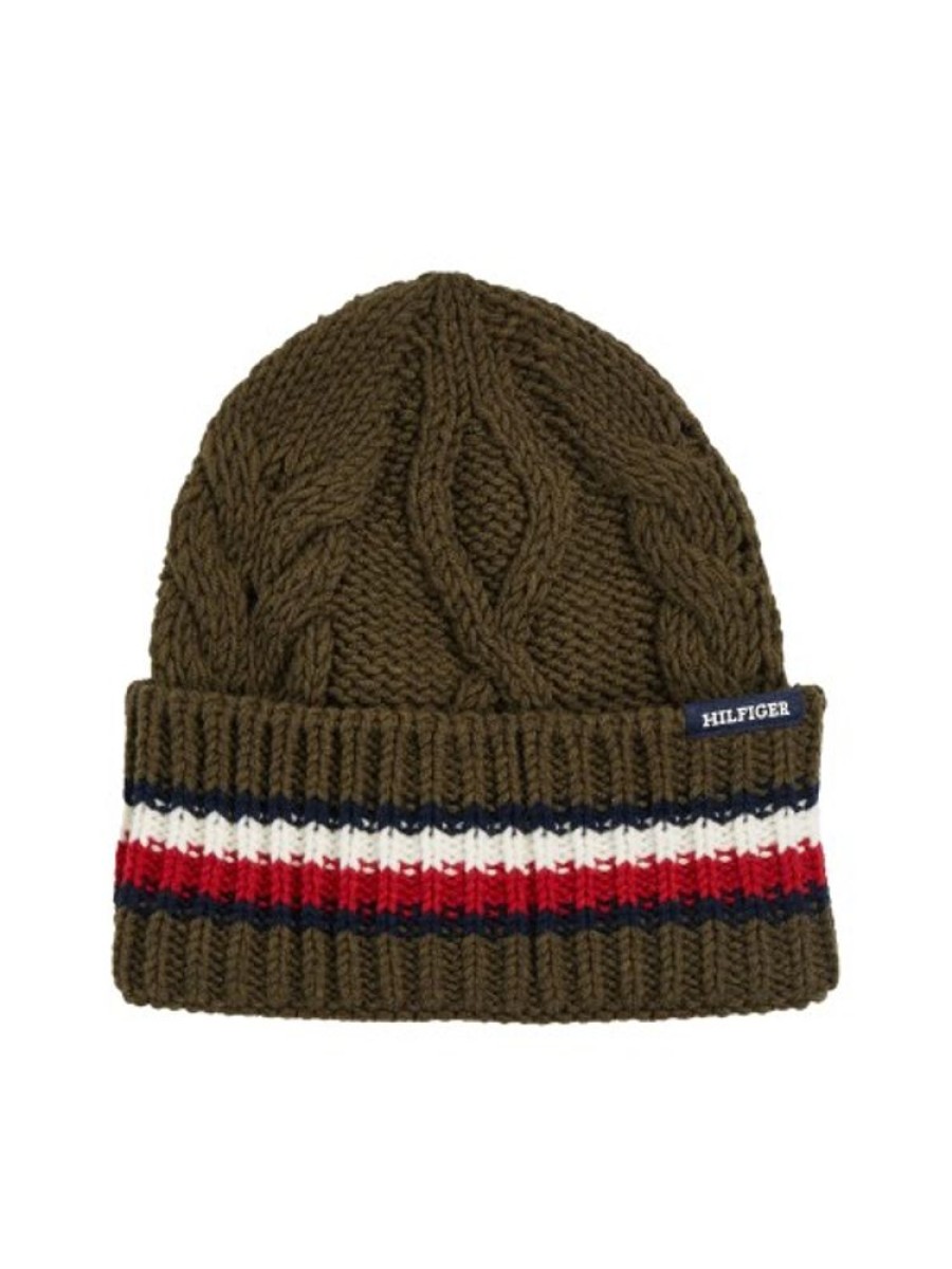 Accessoires Tommy Hilfiger | Monotype Zopfstrick-Beanie