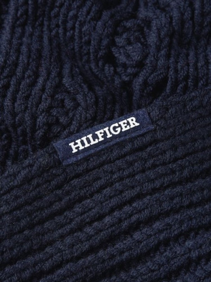 Accessoires Tommy Hilfiger | Monotype Schal Mit Grobstrick