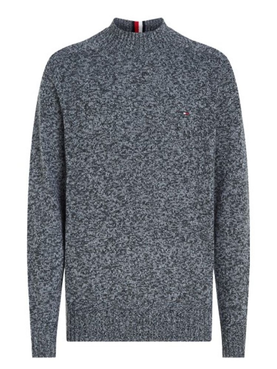 Bekleidung Tommy Hilfiger | Pullover Aus Merinowolle Mit Mock-Rollkragen