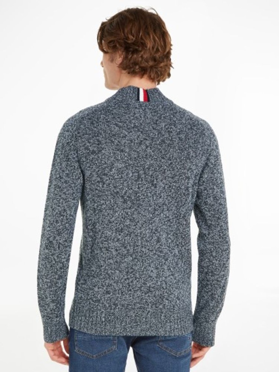 Bekleidung Tommy Hilfiger | Pullover Aus Merinowolle Mit Mock-Rollkragen