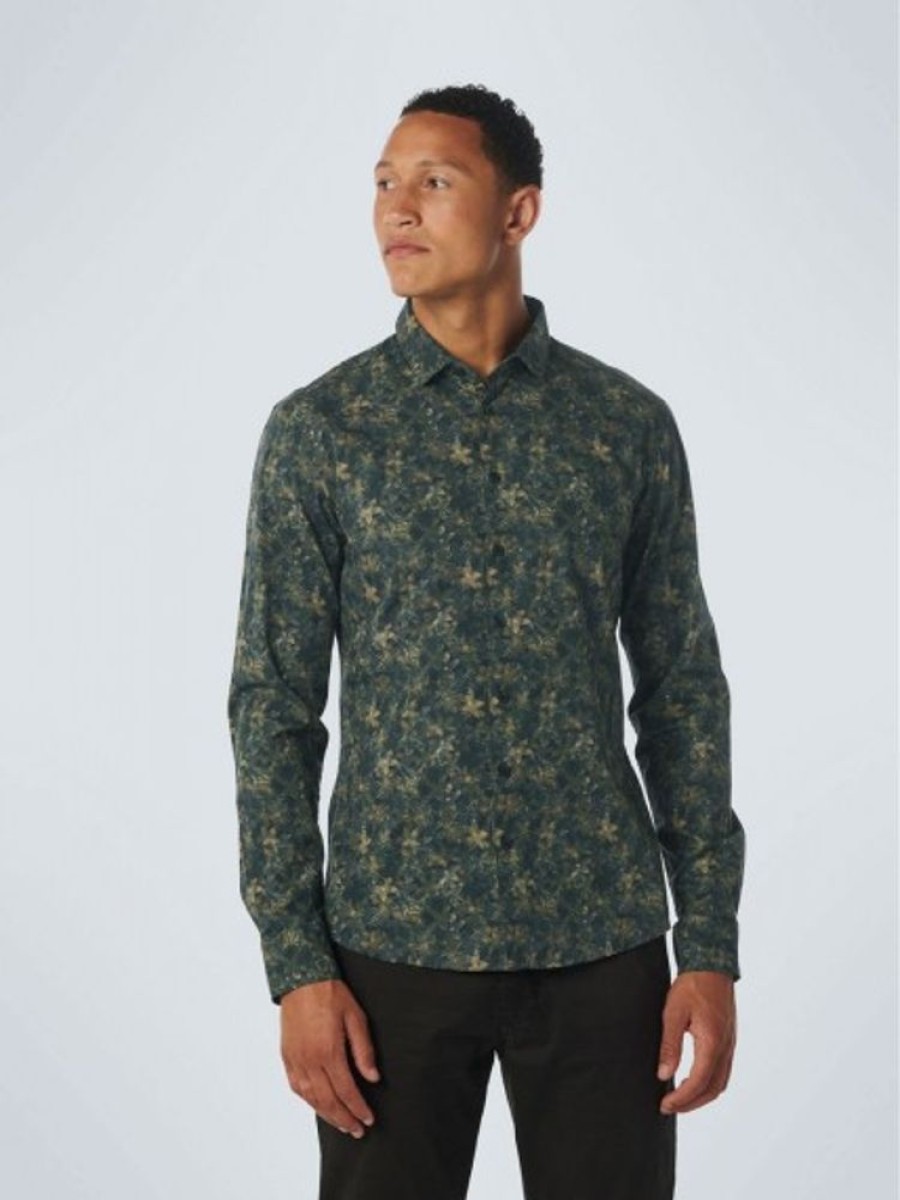 Bekleidung No Excess | Shirt Stretch Allover Printed