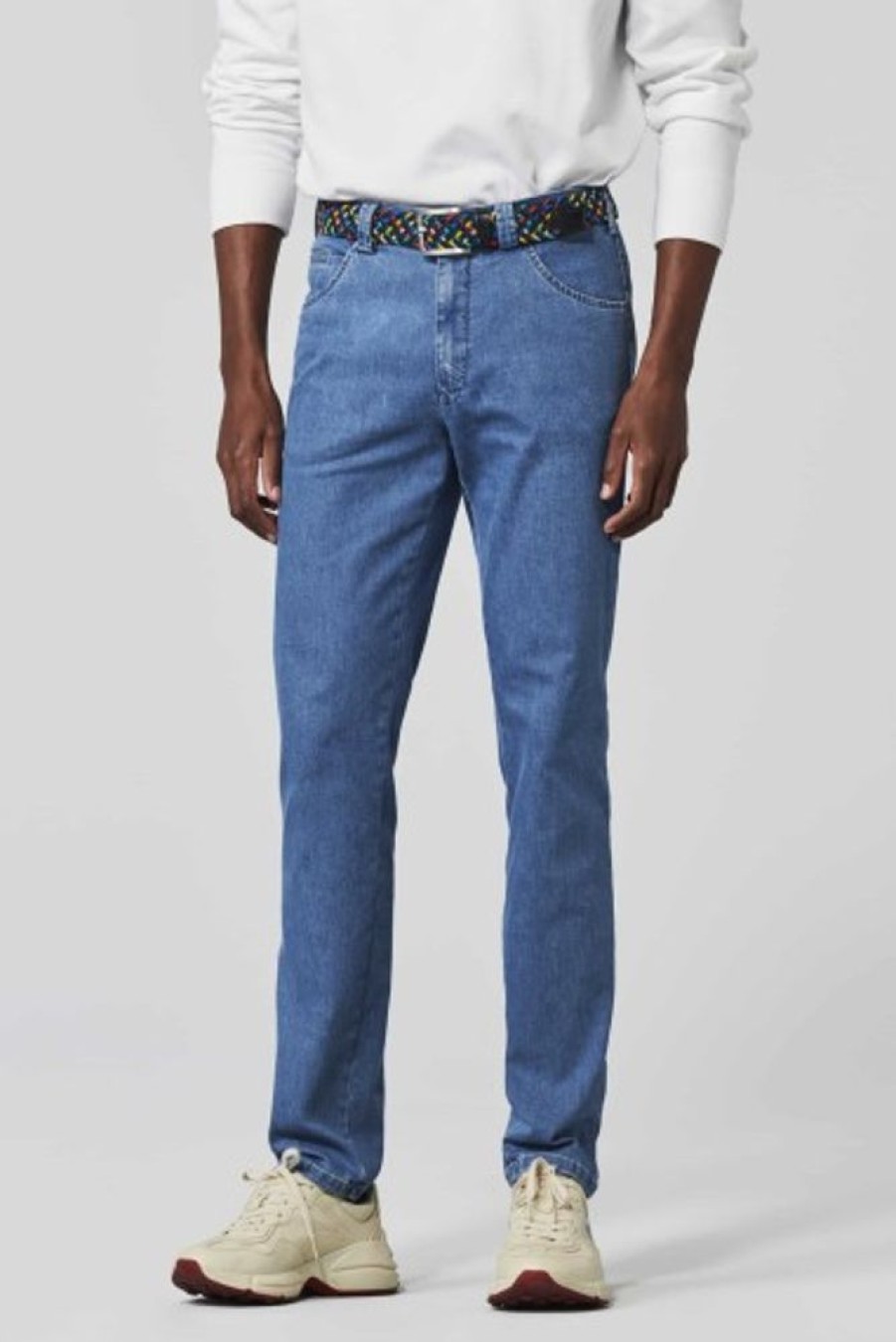 Bekleidung Meyer | Coolmax Denim Swingpocket Chino