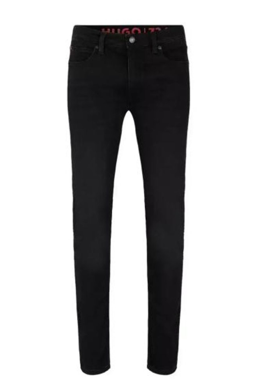 Bekleidung Hugo | Schwarze Extra Slim-Fit Jeans