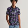 Bekleidung Gant | Iris Pique Poloshirt Mit Print