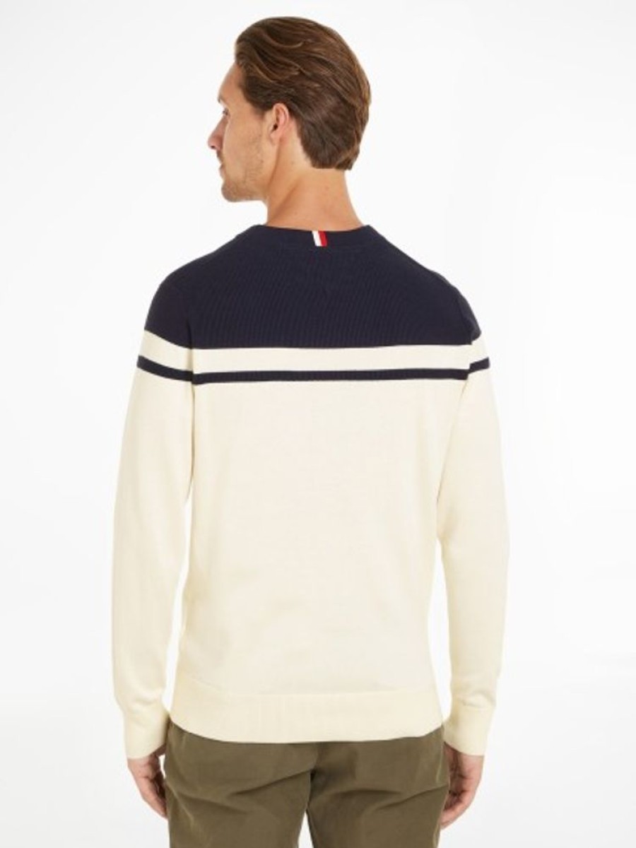 Bekleidung Tommy Hilfiger | Color Block-Pullover Mit Logo-Grafik