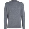 Bekleidung Calvin Klein Jeans | Pullover Mit Stehkragen Aus Merinowolle