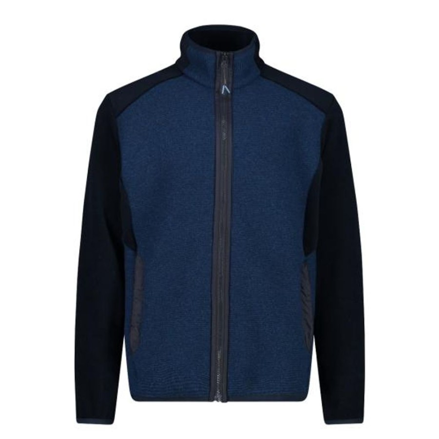 Bekleidung CMP | Herren Recycled Wooltech Kapuzenjacke