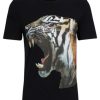 Bekleidung Hugo | T-Shirt Aus Baumwoll-Jersey Mit Tiger-Grafik