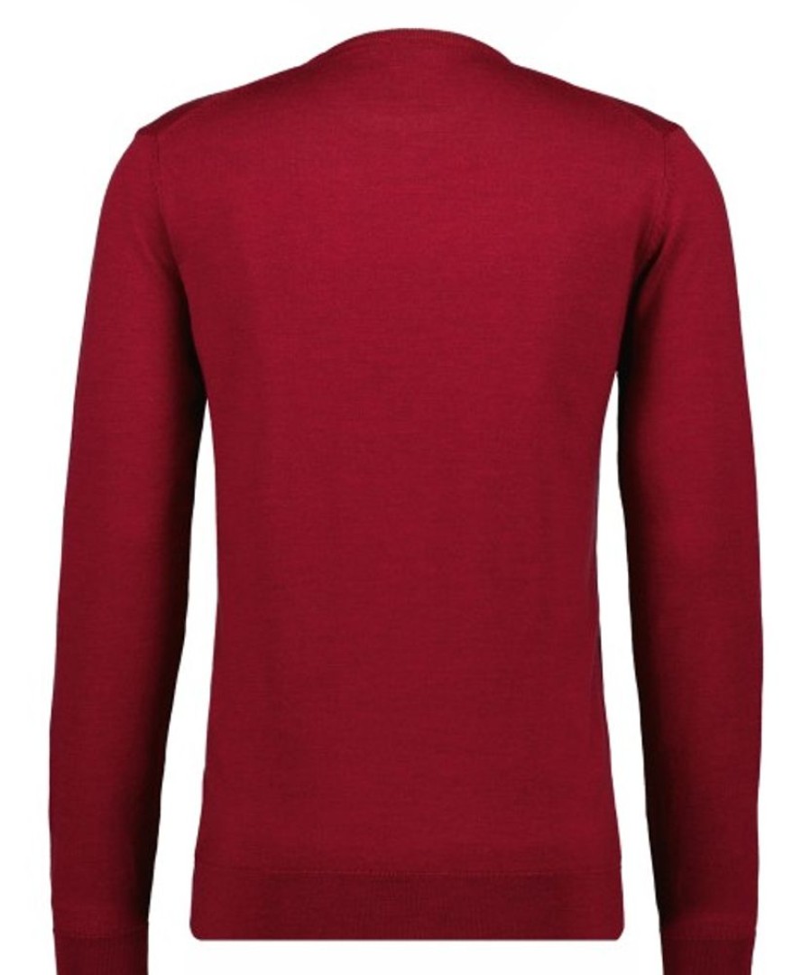 Bekleidung Ragman | Merino-Pullover Rundhals