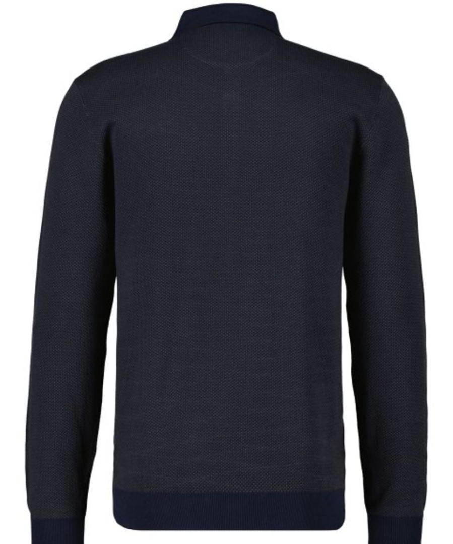 Bekleidung Ragman | Pullover Polo Gemustert