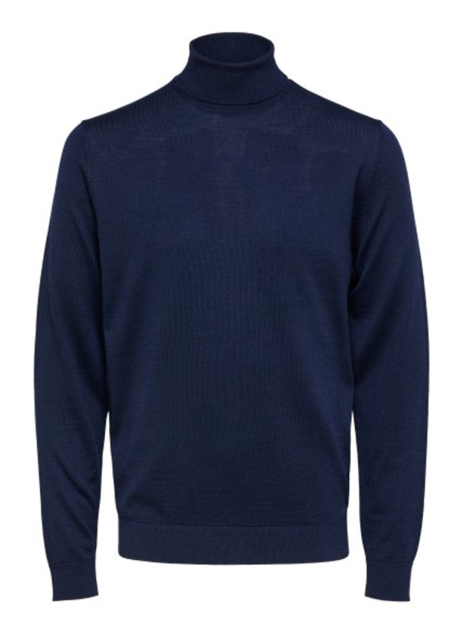 Bekleidung Selected | Merinowollgemisch Coolmax Pullover