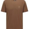 Bekleidung Boss orange | Relaxed-Fit T-Shirt Aus Baumwoll-Jersey Mit Logo-Aufnaher