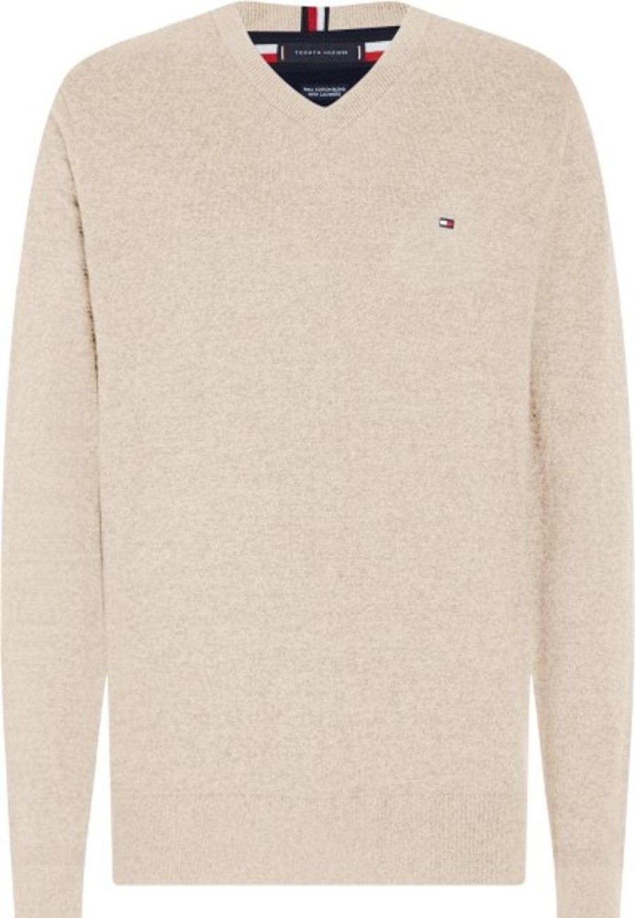 Bekleidung Tommy Hilfiger | Pullover Aus Baumwoll-Kaschmirmix