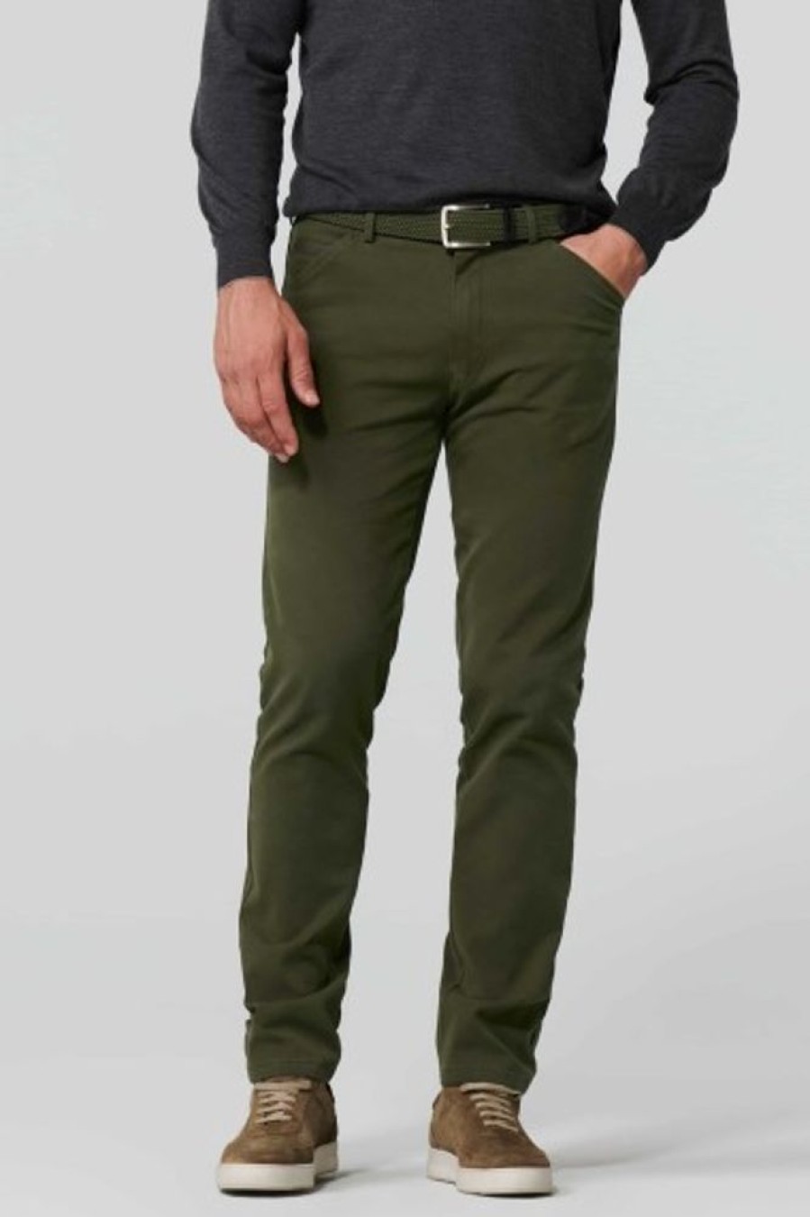 Bekleidung Meyer | Flamme Double-Dyed Baumwoll-Chino