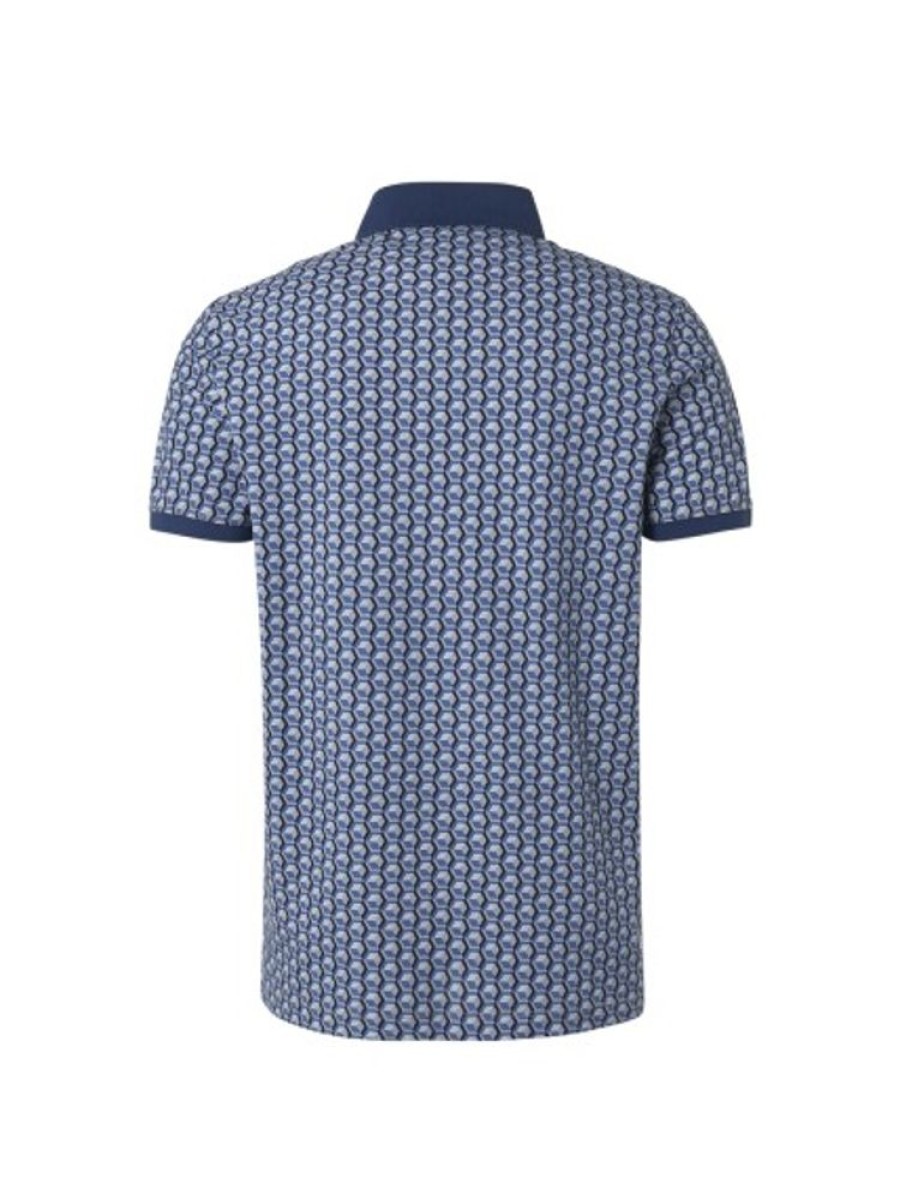 Bekleidung No Excess | Polo Pique Stretch Allover Printed