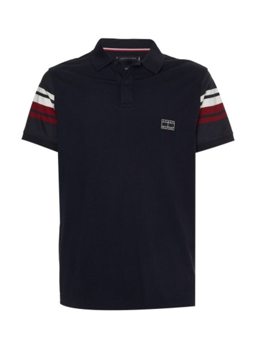 Bekleidung Tommy Hilfiger | Poloshirt Mit Tape-Details