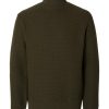 Bekleidung Selected | Texturierter Rollkragenpullover